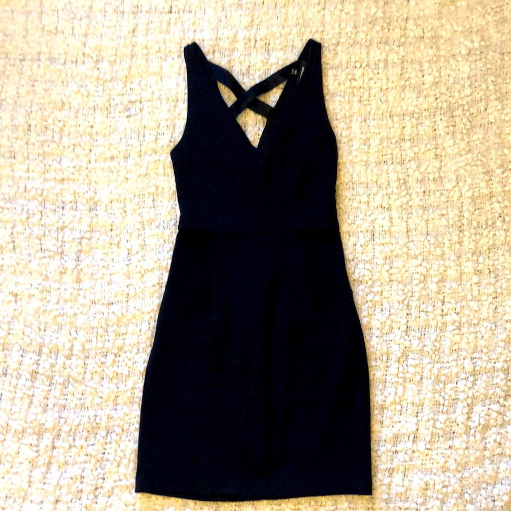 Black Express Bodycon Mini Dress